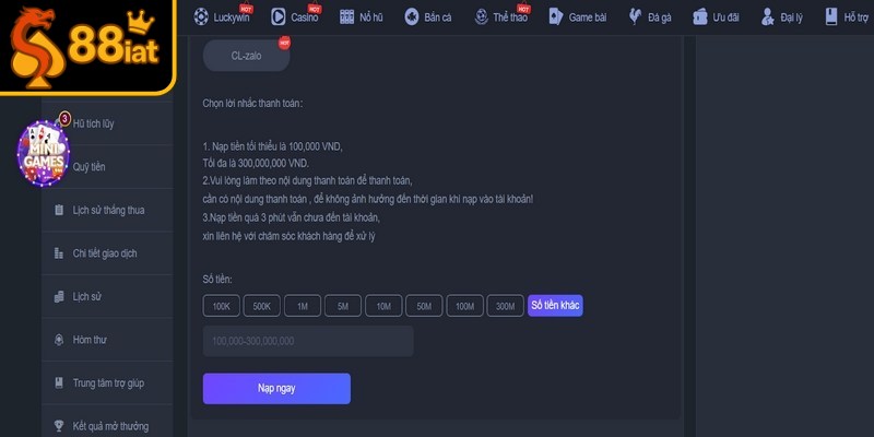 Không thực hiện nạp tiền 88I khi bảo trì là lưu ý rất quan trọng
