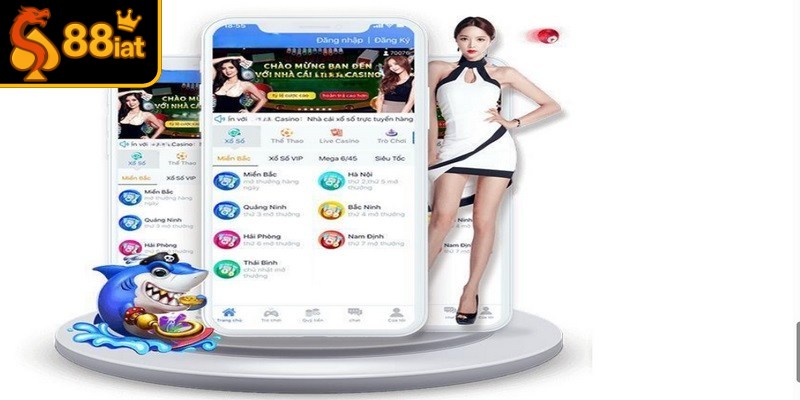 App 88i sở hữu thiết kế hiện đại, sử dụng tone dịu mắt, bố cục logic